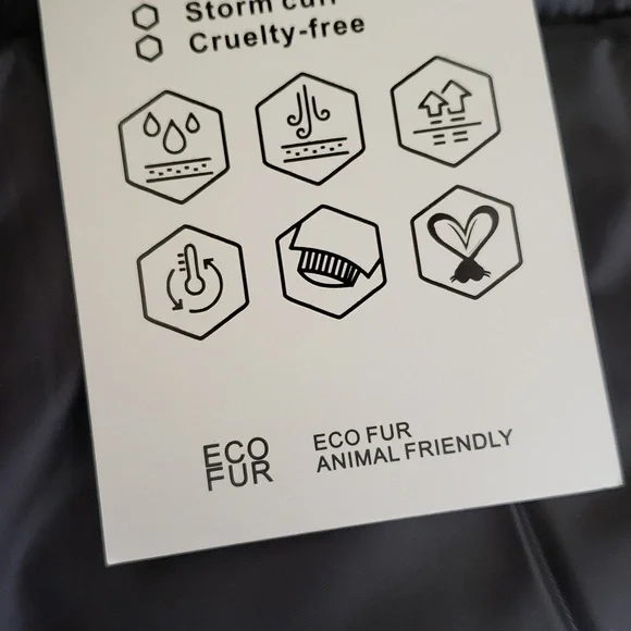 PUREMSX Men's Quilted Jacket Parka Insulated Fur Hooded Heavy Duty Overcoat Sz M - Picture 15 of 16